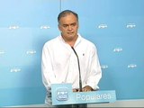 El PP acusa al padre de Pajín de ser el estratega de la moción de censura en Benidorm