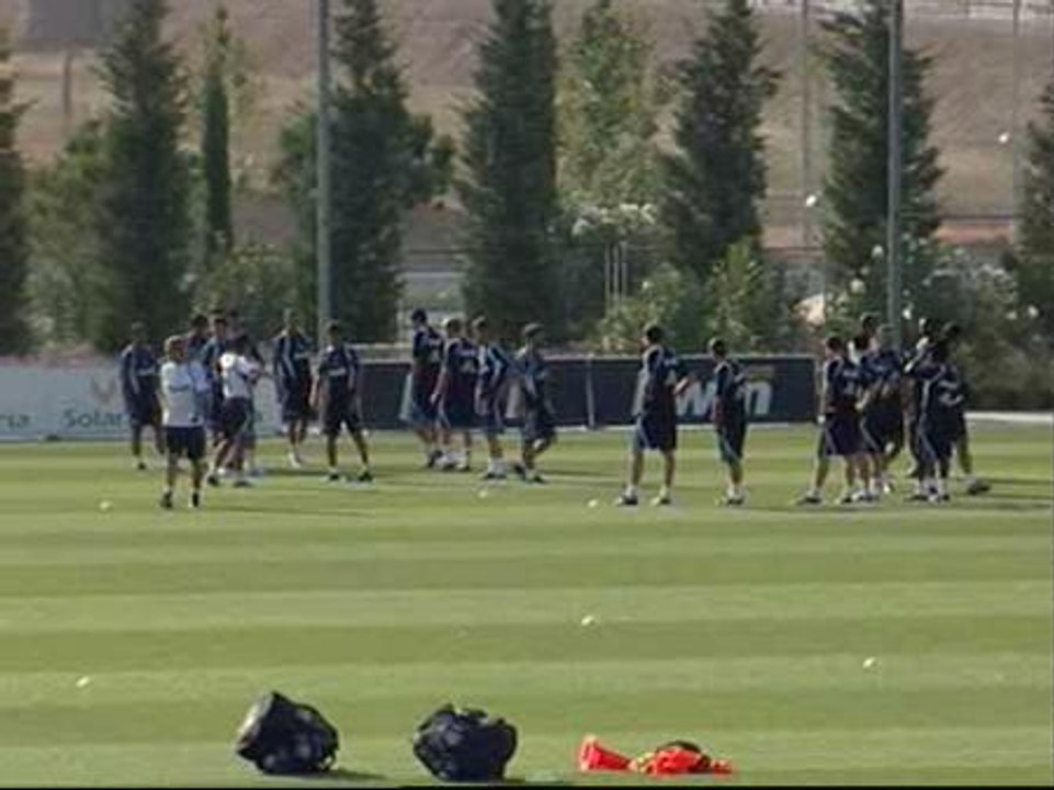 Los jugadores internacionales se reincorporan al trabajo en Valdebebas