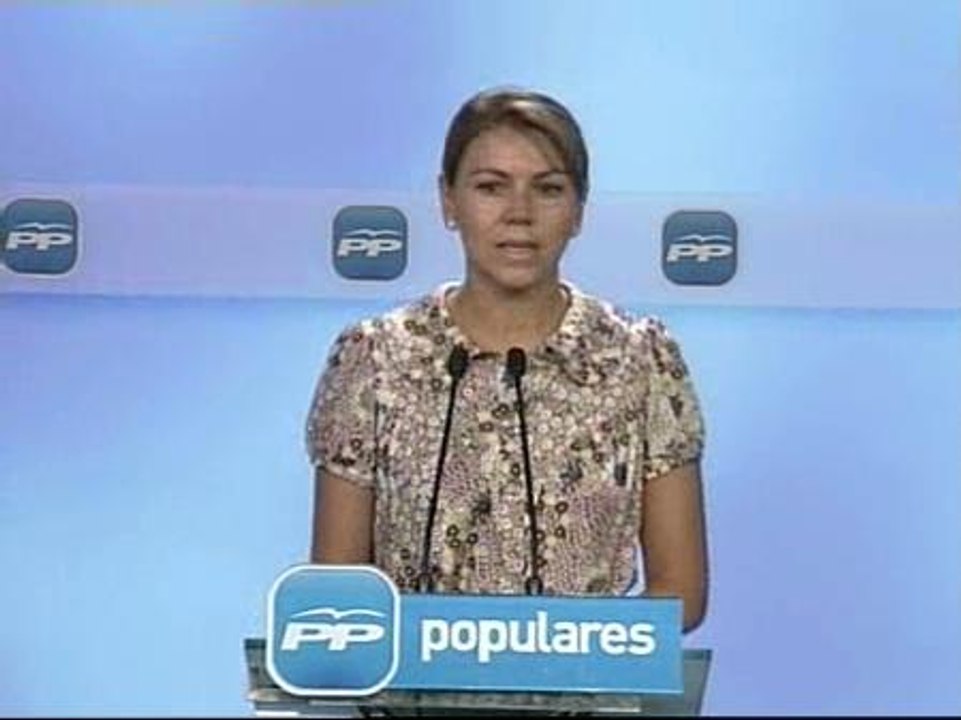 El PP denuncia presiones del PSOE al Tribunal Constitucional sobre el Estatut de Cataluña