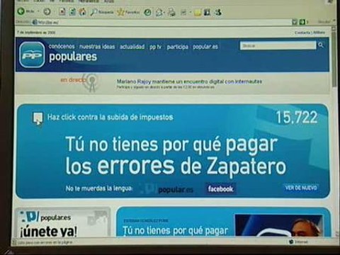 Tú no tienes por qué pagar los errores de Zapatero