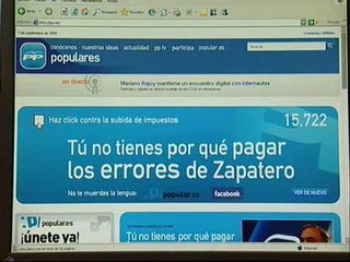 "Tú no tienes por qué pagar los errores de Zapatero"