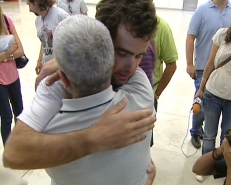 Llega a Barajas equipo rescate