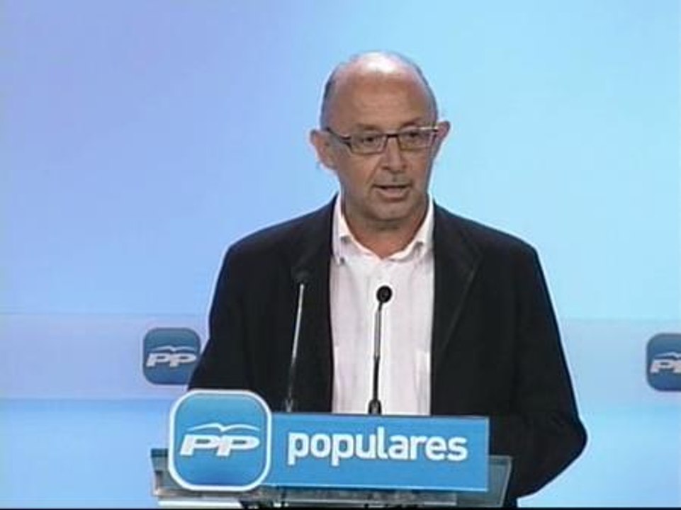 Montoro: "la crisis en España no ha tocado fondo"