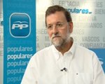Rajoy critica la prestación de 420 euros