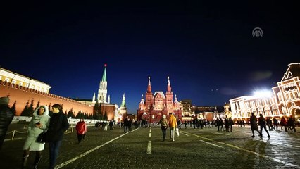 'Dünya Saati' etkinliği - MOSKOVA