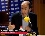 Rubalcaba señala que continúa la alerta en Mallorca