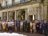 Concentración en Burgos para condenar el atentado de ETA en Mallorca