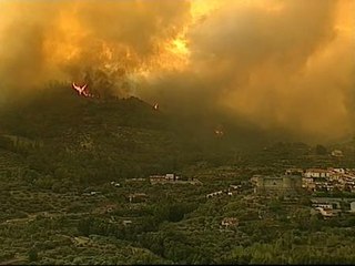 Un hombre ha muerto en el incendio de Ávila