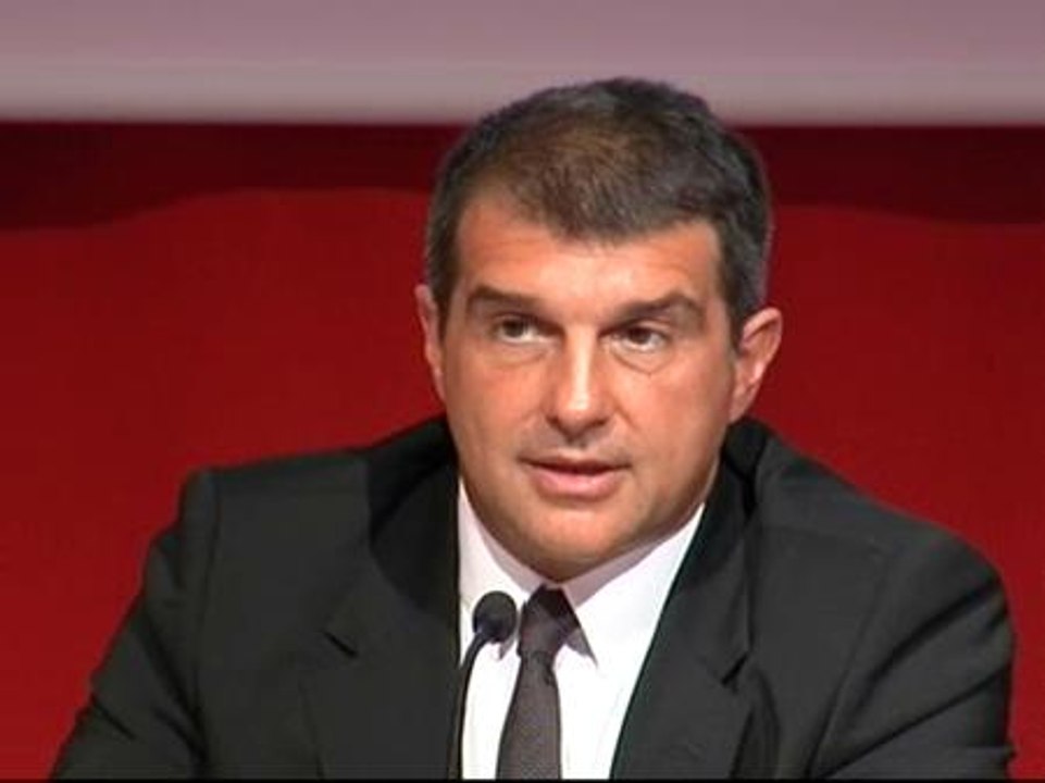 Laporta: los daños fueron "mínimos"