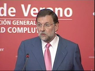 Rajoy ve "antidemocrático" culpar al PP del "fracaso" del diálogo social