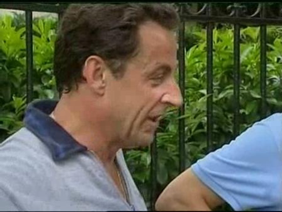 Sarkozy, hospitalizado tras sufrir un malestar mientras hacía ejercicio