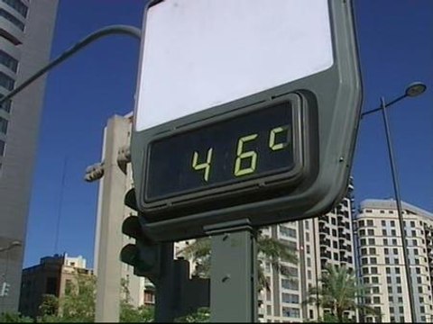 Temperaturas que superan los 45ºC en Valencia