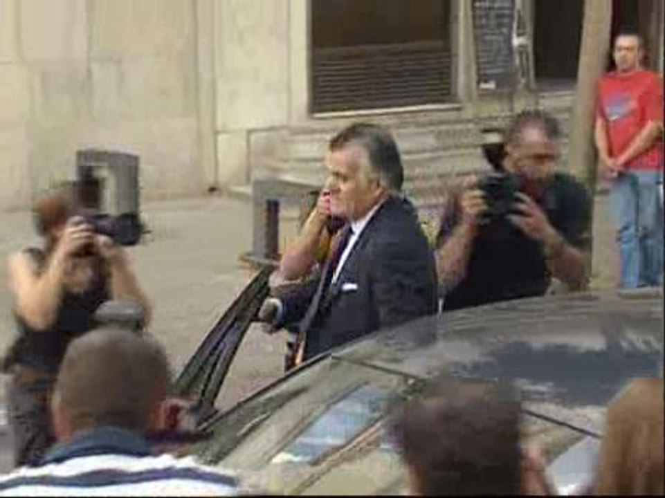 Bárcenas "absolutamente tranquilo" a su llegada al Supremo