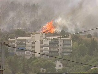 Video herunterladen: 2000 vecinos desalojados por el incendio de Collado Mediano regresan a sus casas