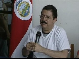 El derrocado presidente de Honduras, a salvo en Nicaragua