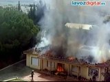 Un incendio destruye la casa de una familia irlandesa en la localidad gaditana de Arcos de la Frontera