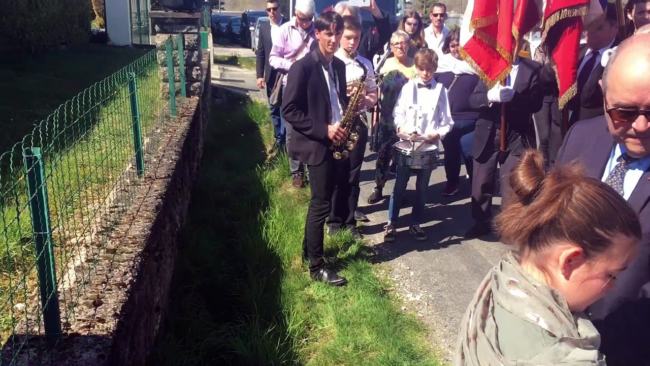 Cérémonie d'hommage aux martyrs de la Libération à Terrasson