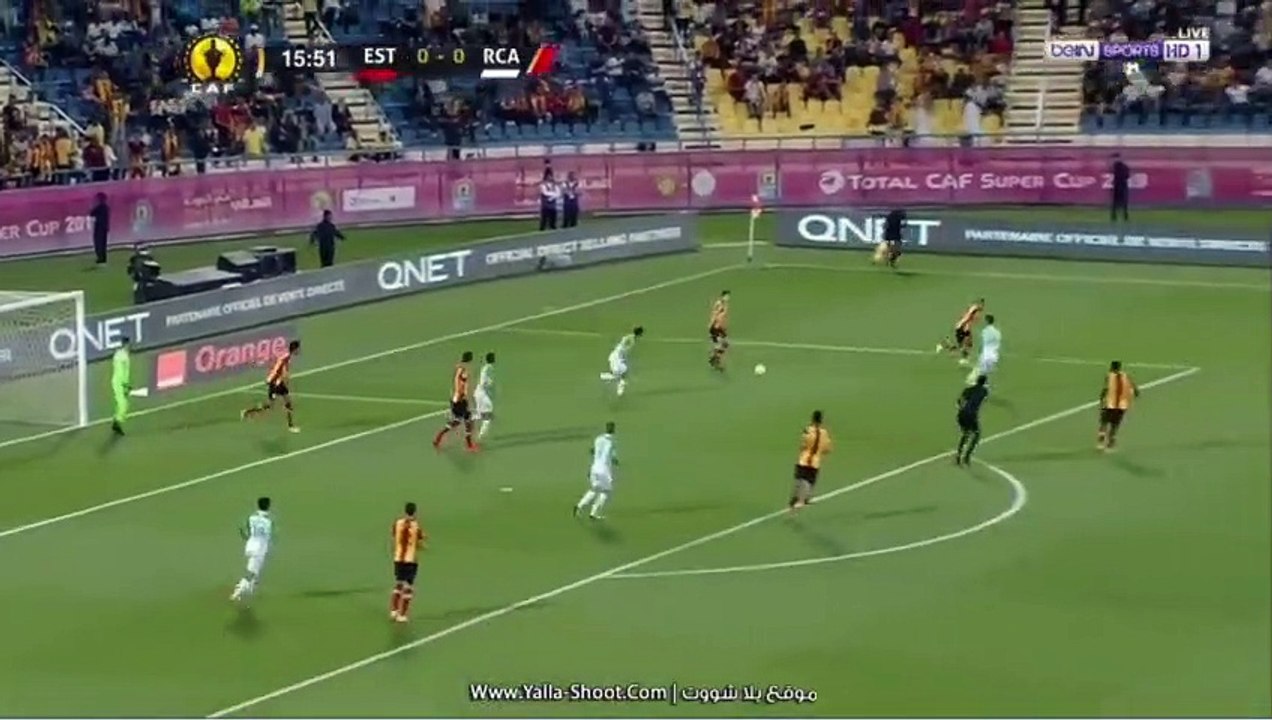 الشوط الاول مباراة الرجاء الرياضي و الترجي الري...