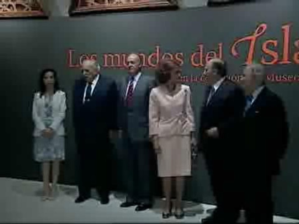 Los Reyes inauguran la exposición de Caixaforum "Los mundos del islam"
