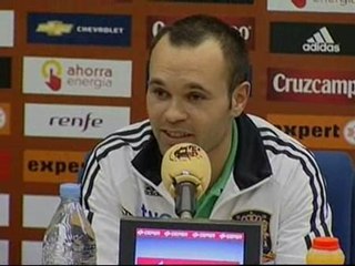 Iniesta no jugará la Copa Confederaciones