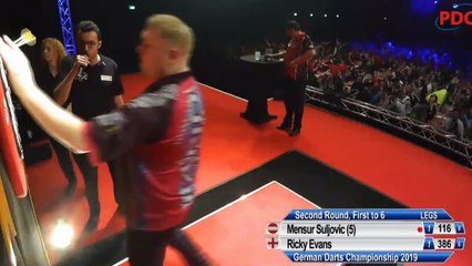German Championship 2019 R2 - Suljovic v Evans