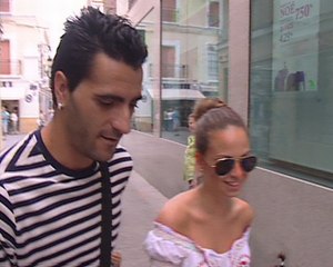 Dani Güiza pasa unos días con su hijo