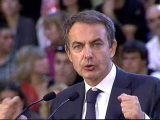Zapatero acusa a Rajoy de "poner zancadillas" y "sembrar el pesimismo"