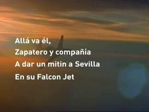 Nuevas Generaciones del PP carga contra el avión de Zapatero
