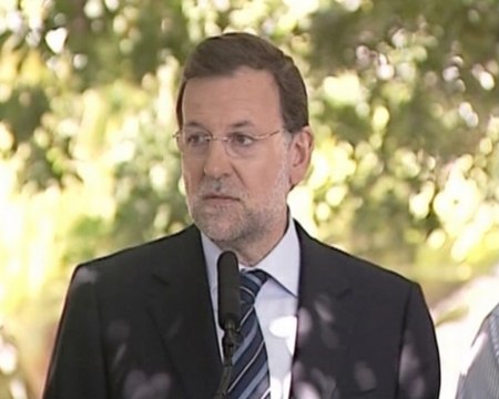 Rajoy critica a Gobierno por acusar a Soria