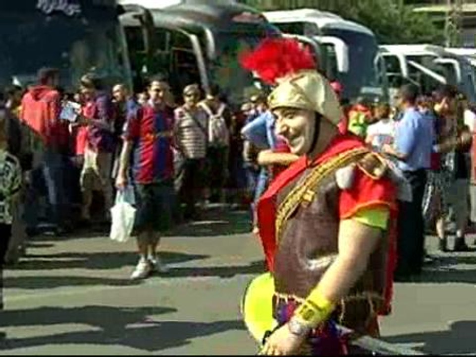 18 horas de viaje para ver al Barça levantar su tercera Copa de Europa