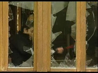 A mazazos contra ETA en Lazkao