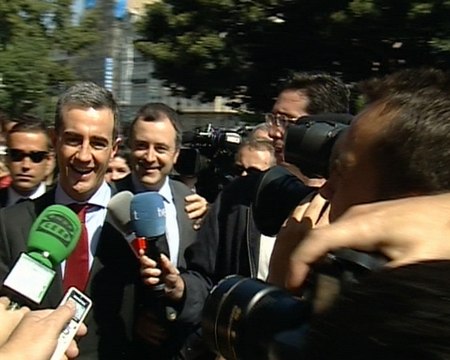 Costa declara como imputado en el TSJCV