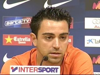 Xavi censura la celebración de Piqué