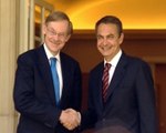 Zapatero recibe al presidente Banco Mundial