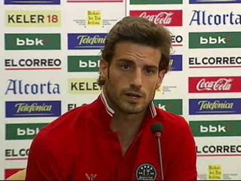 Aitor Ocio agradece el apoyo de la afición