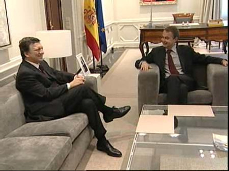 Zapatero se reúne con Durao Barroso