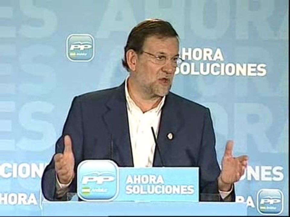 Rajoy celebra que el TS haya anulado "la franquicia de ETA" en las europeas