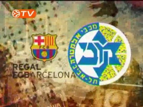 Las mejores imágenes del Barcelona-Maccabi de Tel Aviv