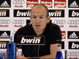 Robben: "Quiero seguir en el Real Madrid"