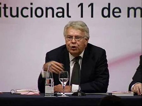 Felipe González: No vamos a vivir en crisis para el resto de la historia