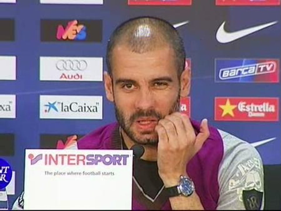 Guardiola: "Hemos de cerrar la Liga lo antes posible"
