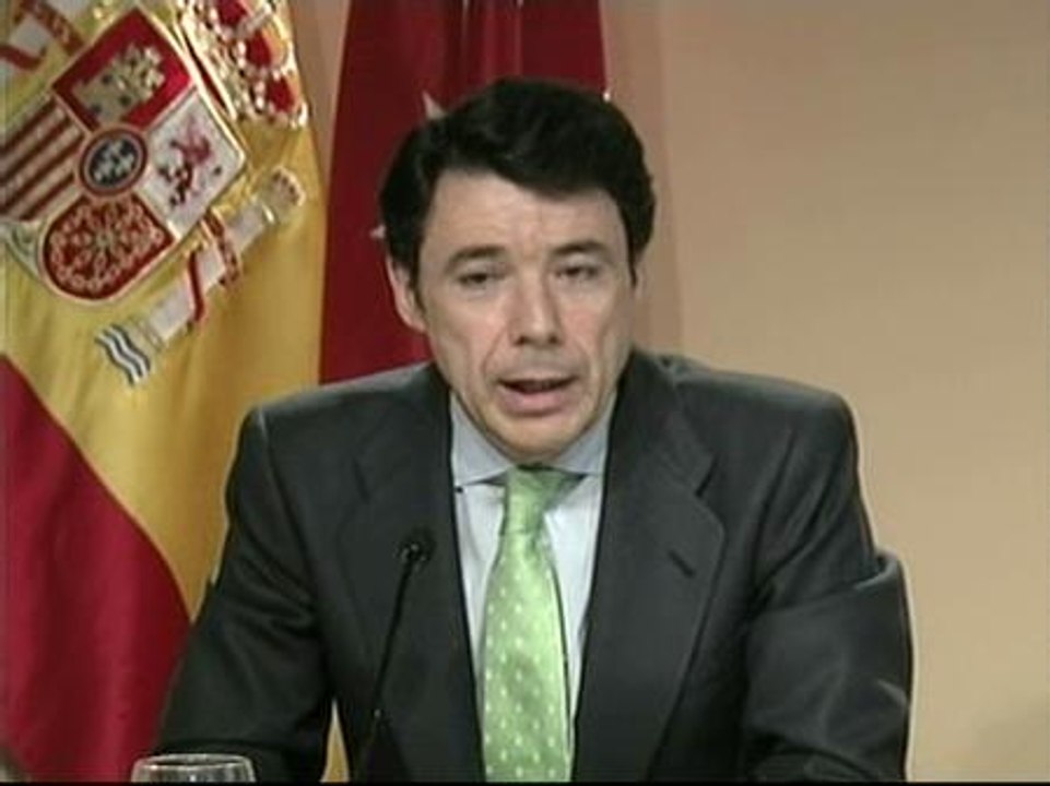Ignacio Gonzalez: "Alguien de manera ilícita e ilegal ha hecho seguimientos, espionajes y ataques a la vida privada de las personas"
