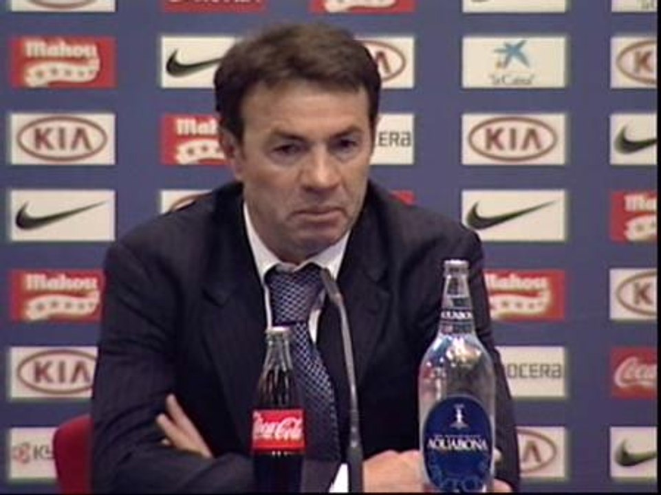 Abel: "Osasuna ha sido mejor"