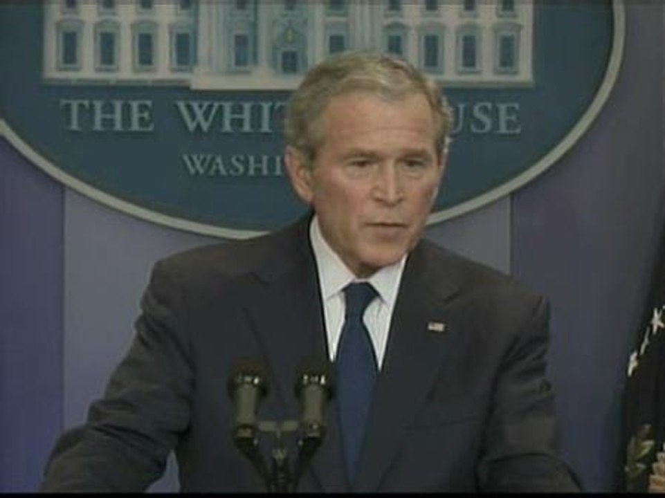 Bush: "La mayor amenaza que afronta Obama es un ataque en territorio de EE UU"