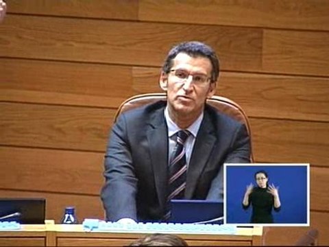 Núñez Feijóo, elegido presidente de la Xunta con los votos del PP