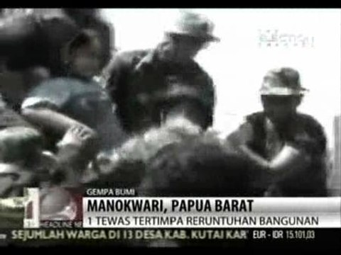 Un seísmo causa la muerte de cuatro personas en Indonesia