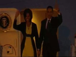 Obama ya está en Europa