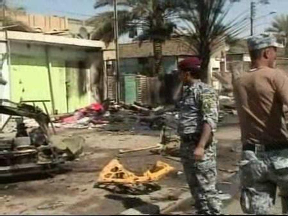 Al menos 20 muertos en un atentado junto a un mercado de Bagdad