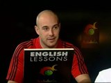 Pepe Reina enseña inglés a Iker Casillas