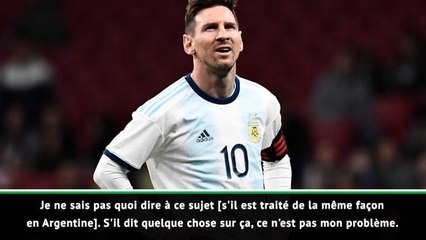 29e j. - Valverde : "Messi est le même, qu'il joue avec Barcelone ou l'Australie"